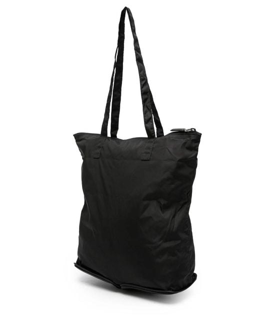 Prada Black Nylon Tote Bag With Saffiano Leather Case