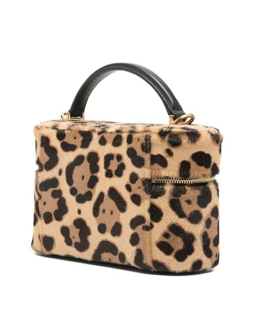 Saint Laurent Metallic Borsa Vanity Gaby