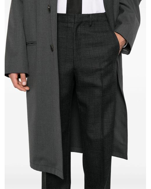 Prada Black Cotton Trousers for men