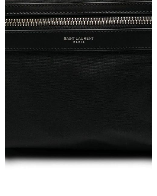 Saint Laurent Black Zip-Fastening Backpack for men