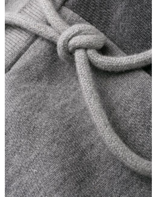 Thom Browne Gray 4 Bar Stripe Tonal Track Shorts for men