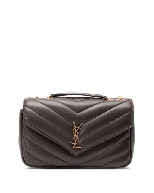 Saint Laurent Gray Loulou Medium