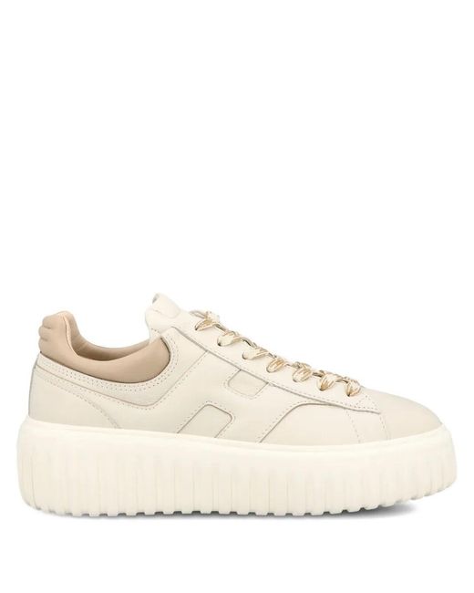 Hogan Natural H-Stripes Sneakers