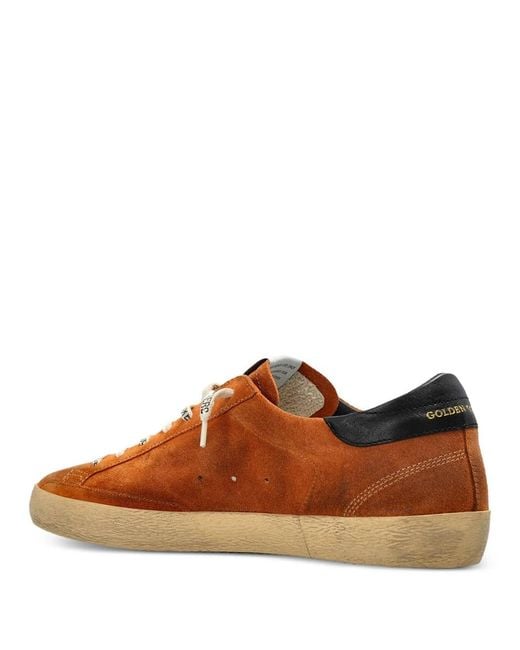 Golden Goose Deluxe Brand Brown Color-Block Sneakers for men