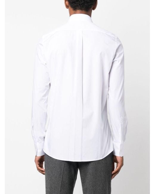 Dolce & Gabbana White Dolce & Gabbana Regular Fit Cotton Shirt Clothing for men