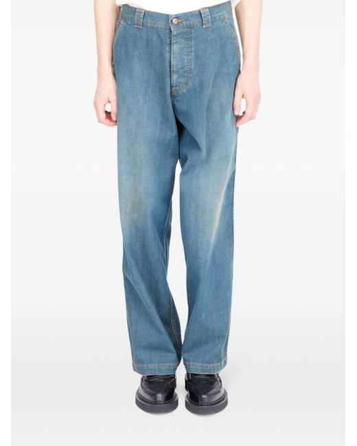 Maison Margiela Blue 5-pocket Denim Jeans for men