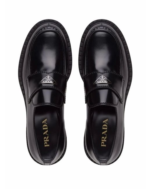Prada Black Chocolate Shoes for men