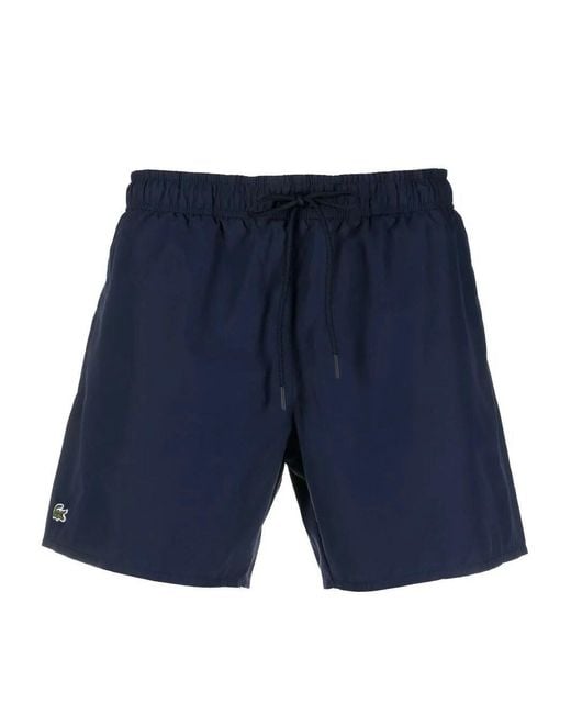 Lacoste Blue Quick-Dry Swimsuit for men