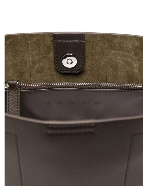 Hogan Black Hocket Small Hobo Bag