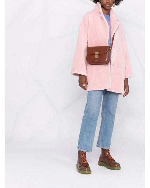 A.P.C. Brown Small Grace Bag