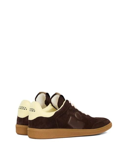Isabel Marant Brown Bryce Low-top Suede Sneakers