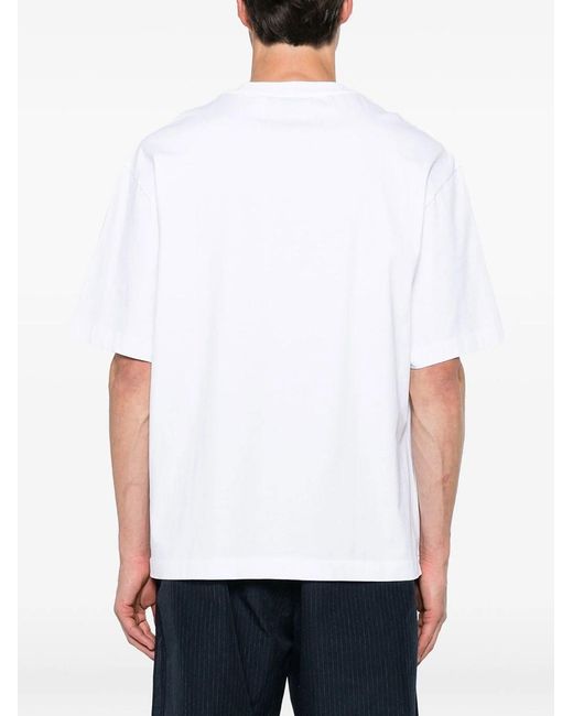 Off-White c/o Virgil Abloh White Crew Neck T-Shirts for men