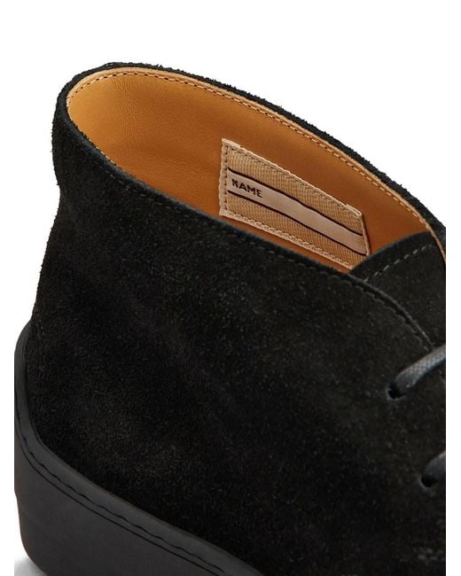 Tod's Black Winter Suede Ankle Boot for men
