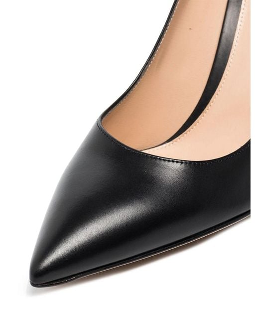 Gianvito Rossi Black Gianvito Leather Pumps