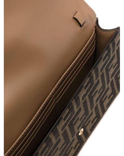 Fendi Brown Wallet On Chain