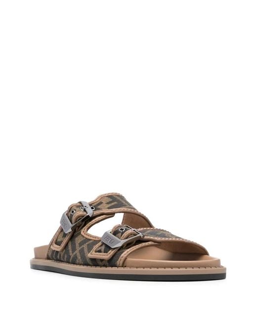 Fendi Brown Sandals for men
