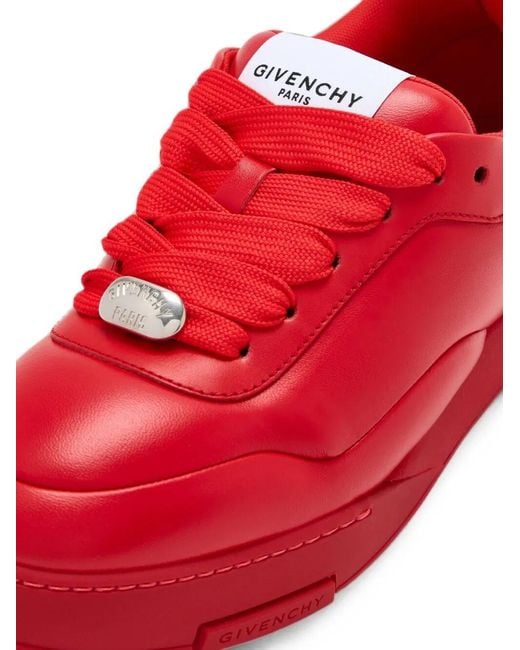 Givenchy Red Puffy Yard Sneakers for men