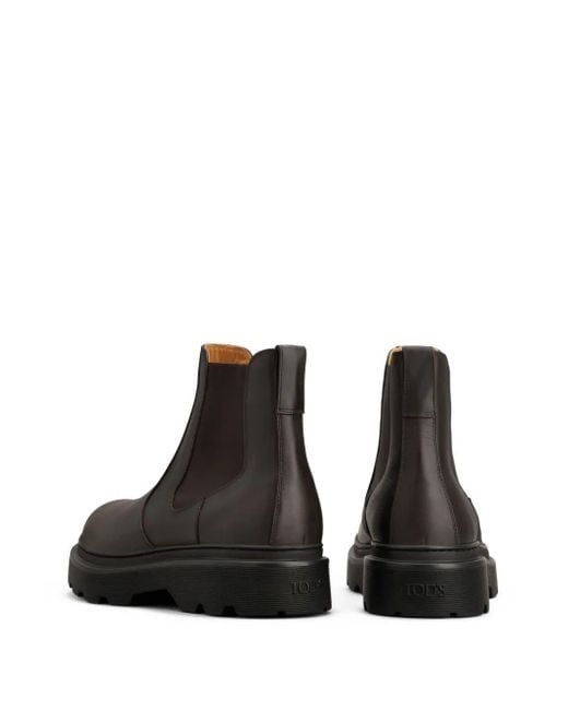 Tod's Black Ankle Boots for men