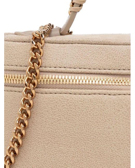 Stella McCartney Natural Chain Falabella Cosmetic Case