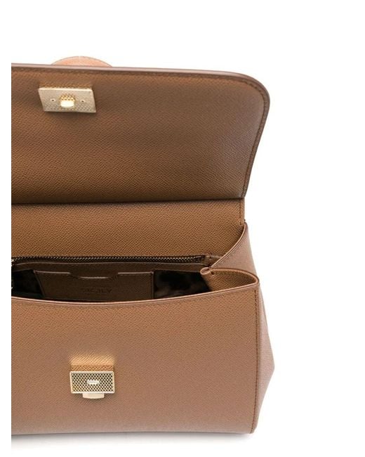 Dolce & Gabbana Natural Large Sicily Handbag