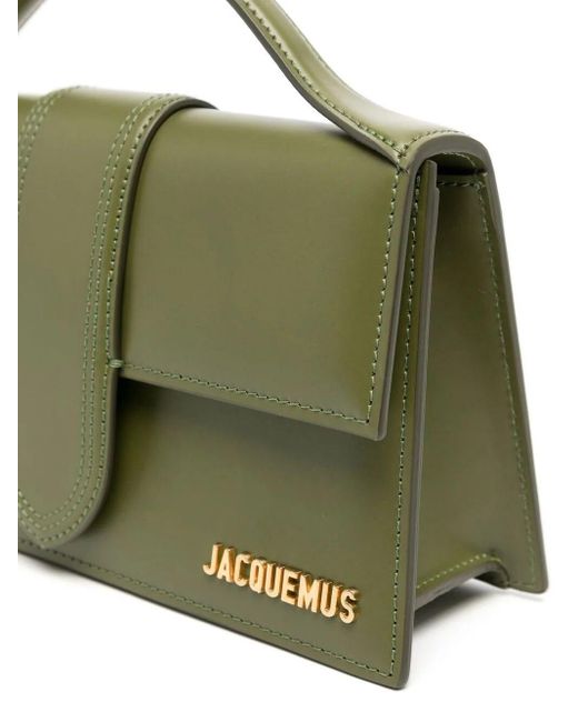 Jacquemus Green Le Bambino Large Leather Bag