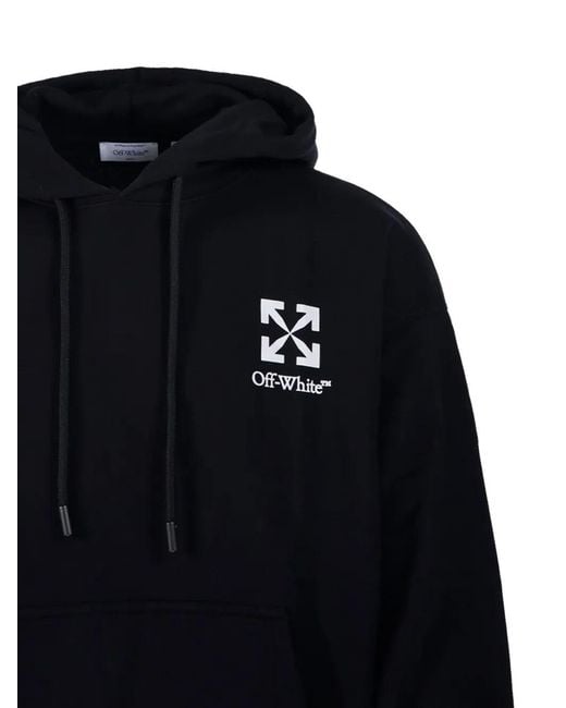 Off-White c/o Virgil Abloh Blue Small Arrow Skate Hoodie for men