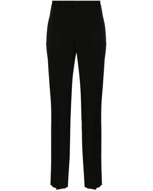 Saint Laurent Black Pantaloni Slim Sartoriali for men