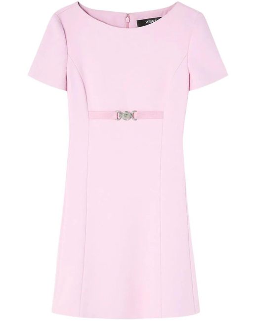 Versace Pink Medusa `95 Mini Dress Clothing