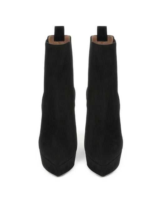 Gianvito Rossi Black Ankle Boots Riccas
