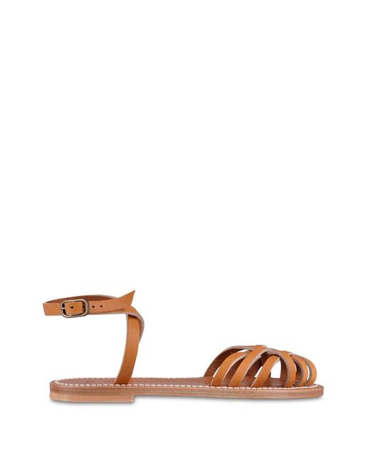 K. Jacques Brown Demetria Sandals