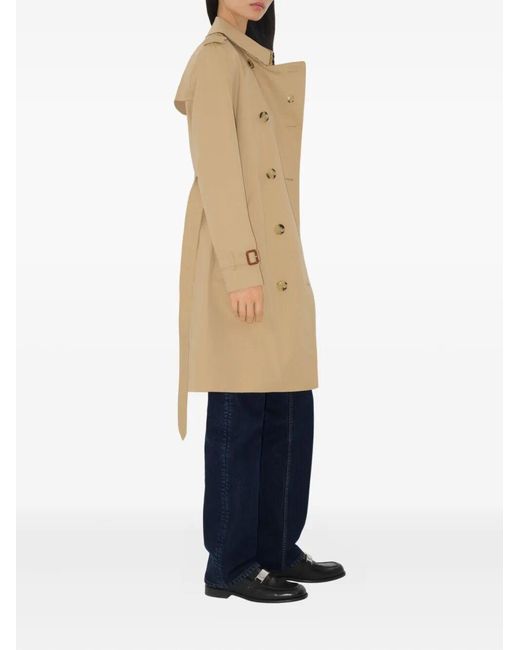 Burberry Natural Waterloo Trench Coat Honey
