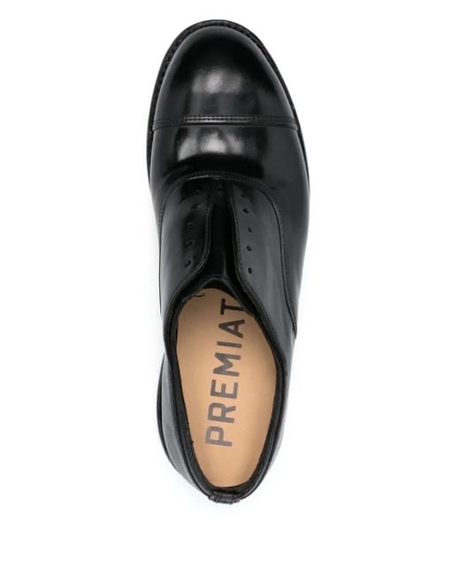 Brogues di Premiata in Black da Uomo