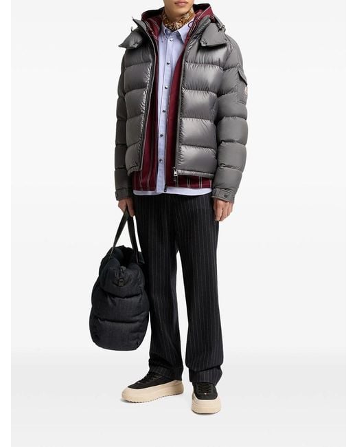 Moncler Gray Maya Down Jacket for men