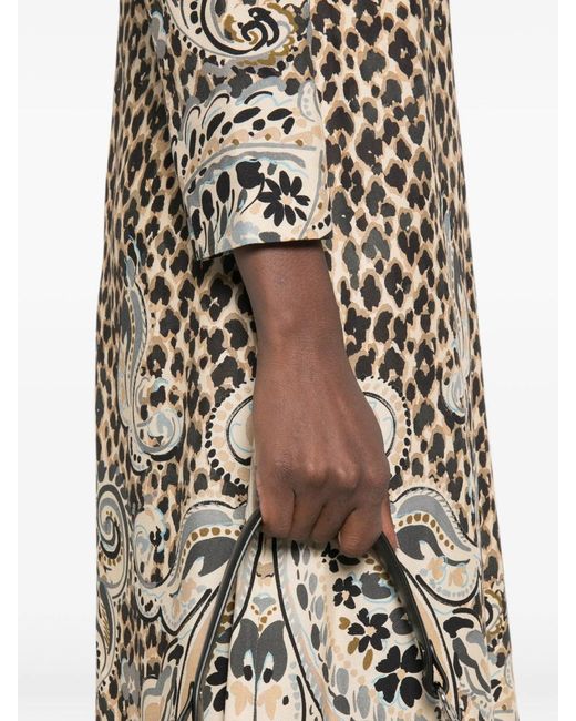 Etro Natural Midi Dress