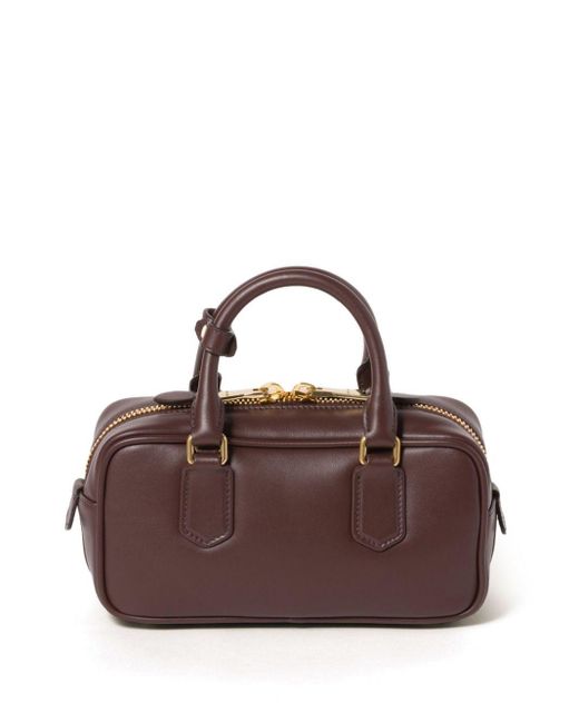 Miu Miu Brown Arcadie Regular Leather Bag