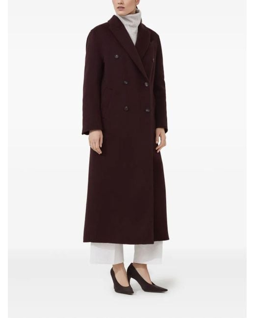 Brunello Cucinelli Black Cashmere Coat