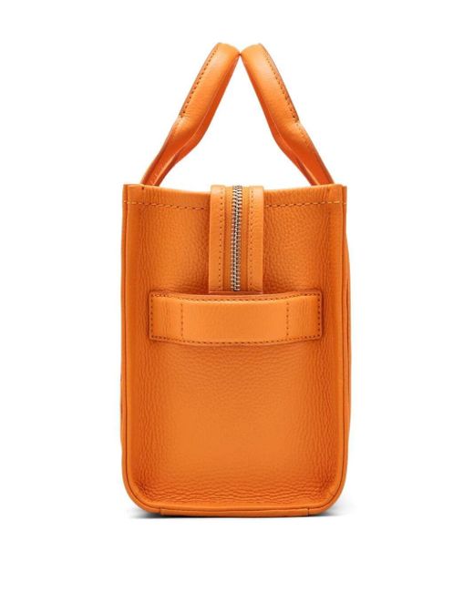 Marc Jacobs Orange The Small Leather Tote