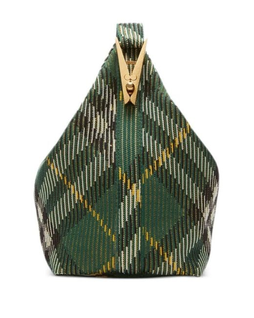 Burberry Green Medium Duffle Bag