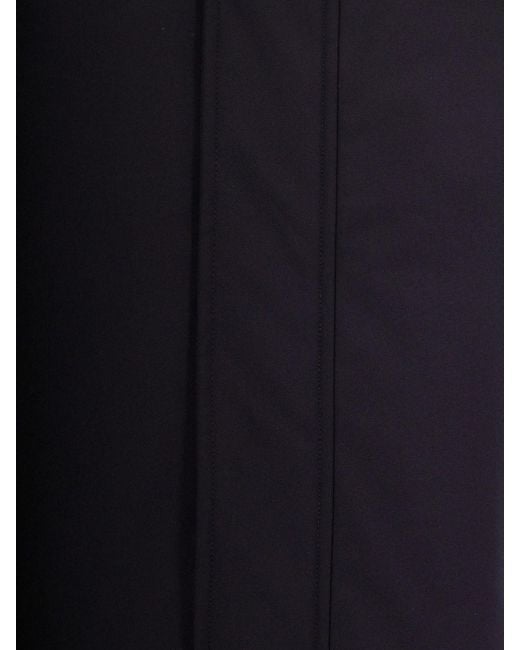 Herno Blue Padded Coat With Hood for men