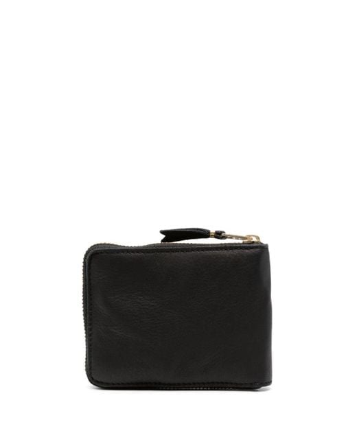 Comme des Garçons Black Wallet Rectangle Shape Leather Wallet