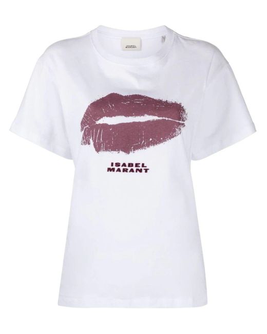 Isabel Marant White T-shirts And Polos