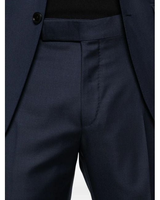 Tom Ford Blue Shelton Single-Breasted Wool Suit for men