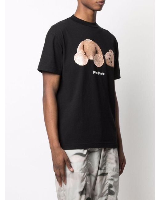 mens palm angels t shirt teddy bear