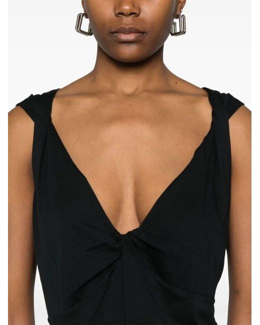Dries Van Noten Black 03070-Hantex 1630 W.K.Top