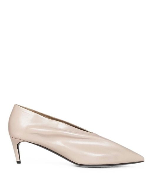 Khaite Natural Pointed Pumps