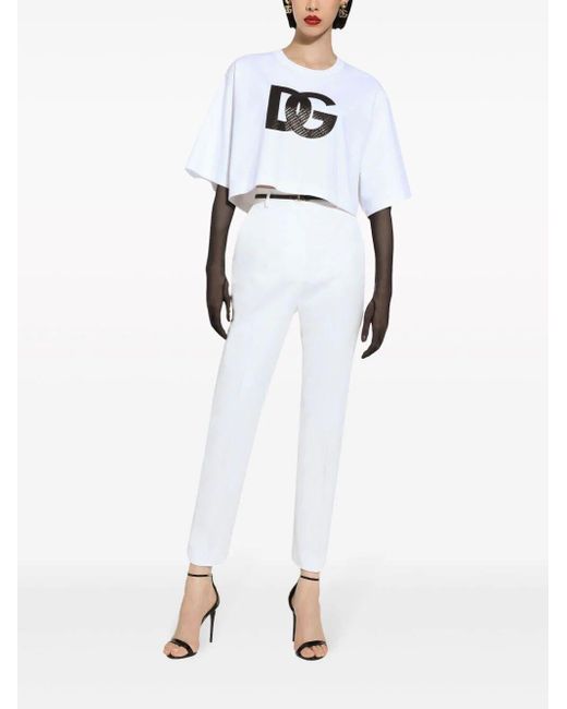Pantaloni di Dolce & Gabbana in White