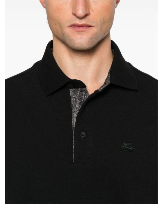 Etro Black T-Shirts And Polos for men