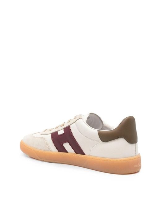 Hogan Pink Color Block Sneakers for men