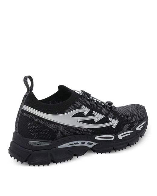 Off-White c/o Virgil Abloh Black Be Right Back Knit Trainers for men
