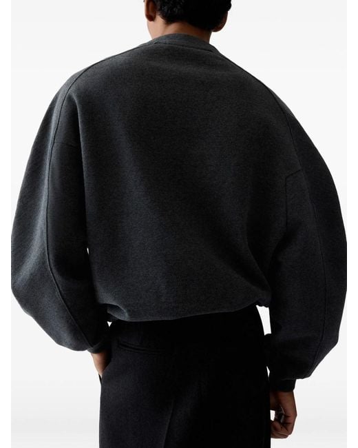 Jacquemus Black The Ribbon Sweatshirt